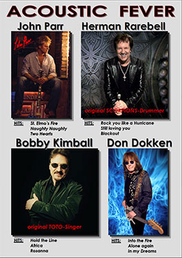 John Parr - Herman Rarebell - Acoustic Fever Album