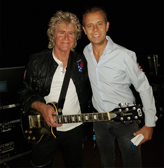 Pat sharpe and John Parr