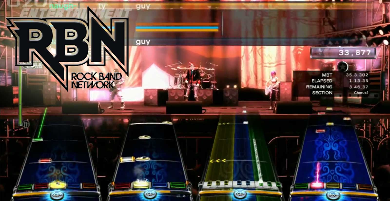 RBN - Rock Band Network Game